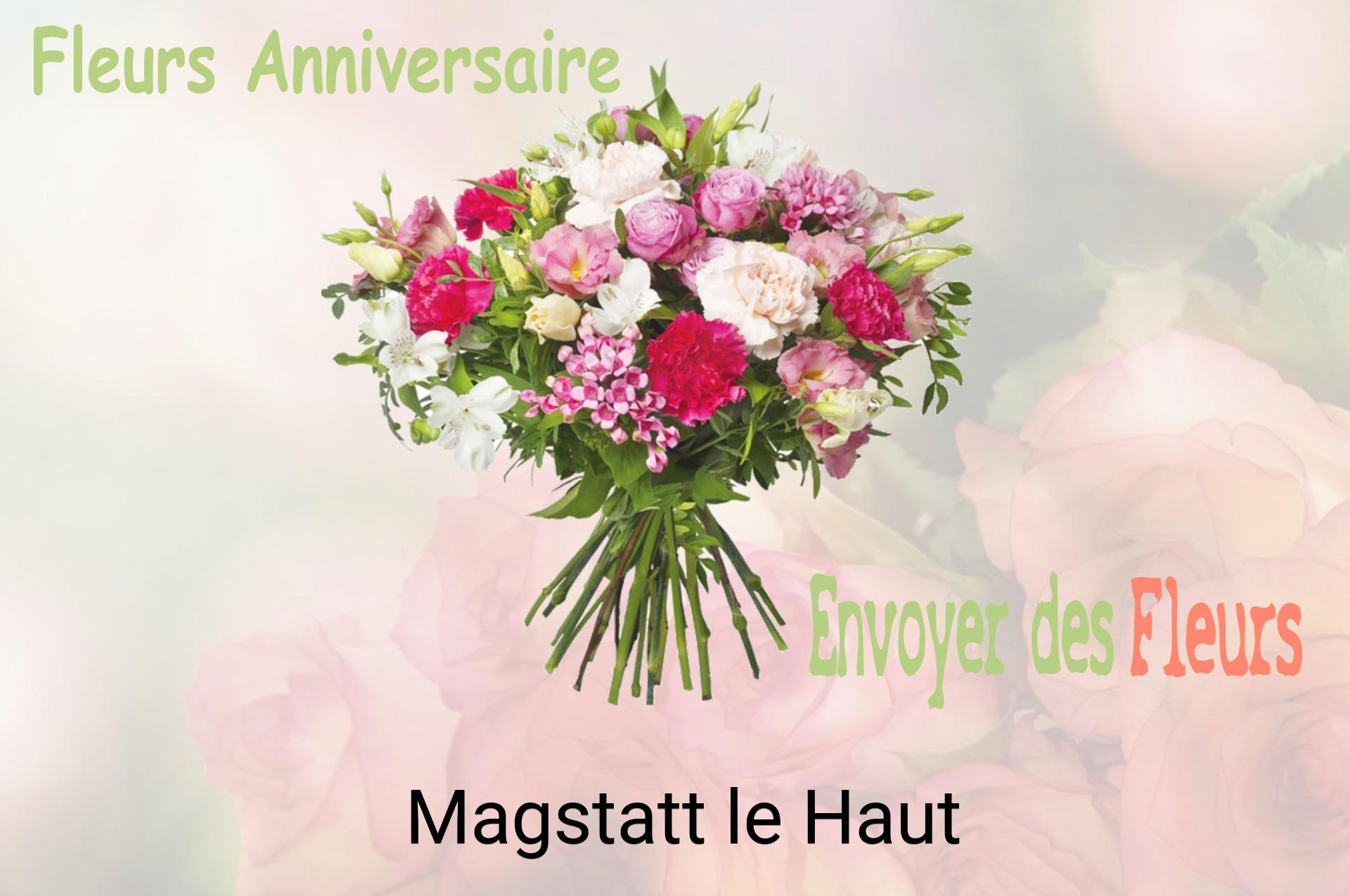 Bouquet de fleurs d’anniversaire livré à Magstatt-le-Haut